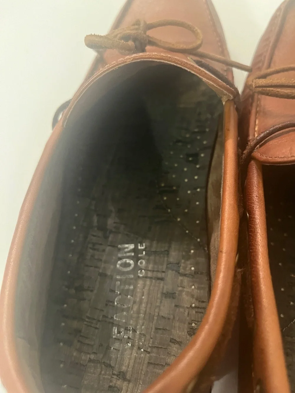 Kenneth Cole “Over the Moon” Leather Driving Loafers Slip on Shoes Men’s Size 10